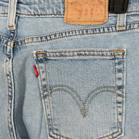 Y2K Levi’s 518 Superlow Bootcut Flare Low Rise Light Wash Jeans 30 Cowboy - Picture 5 of 7